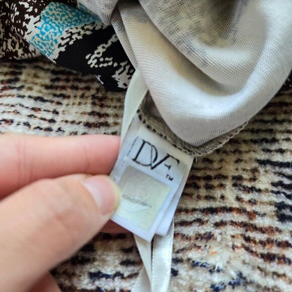 Diane Von Furstenberg Reina Oasis Snake Print Dress - Picture 6 of 12